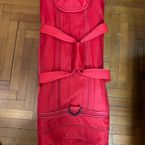 Marlboro travel sack, red, 70x37x27 cm
