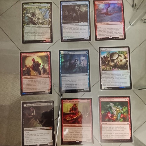 Magic the Gathering cards new, foil pack with protective sleeves