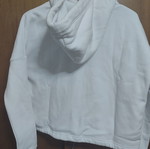 Superdry white hoodie like new, size S