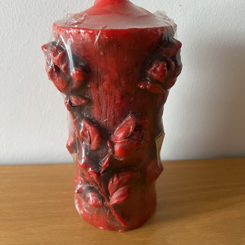 Large decorative candle new