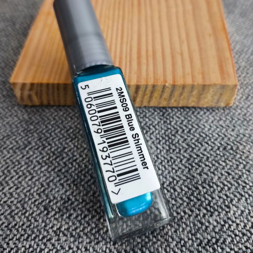 2MAD Nail Art Polish Blue Shimmer 8 ml new
