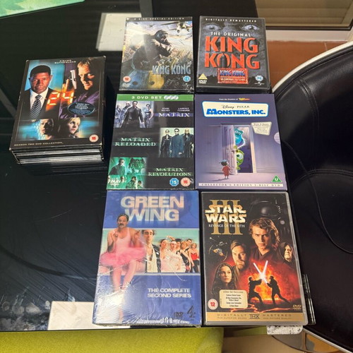 Collectible DVDs new, all together