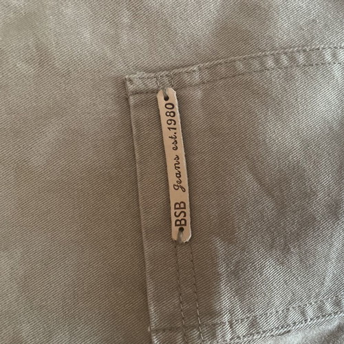 BSB Salopette like new, khaki with mini skirt