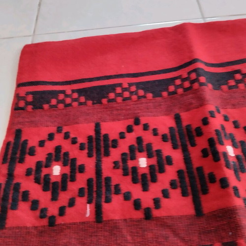 Woven pillowcases new, set of 2, 55x50 cm