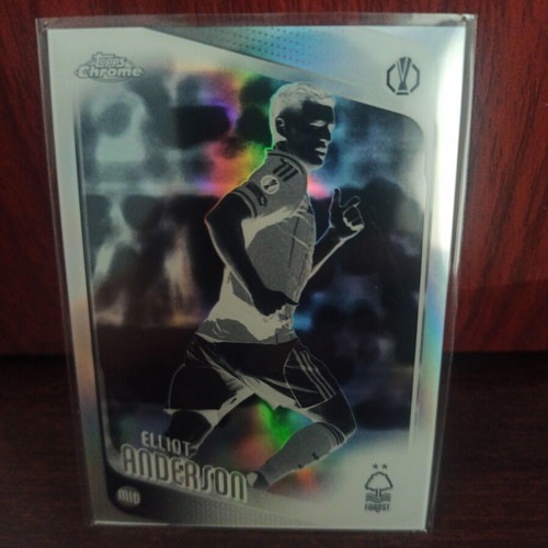 Elliot Anderson Parallel Topps Chrome card like new