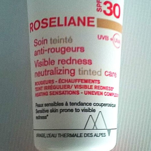 Uriage Rosaliane CC Cream Day Face Moisturizer with SPF30 like new