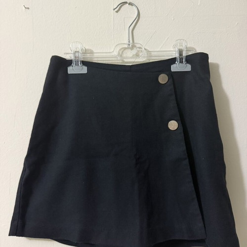 Sinsay skirt shorts, black, XS