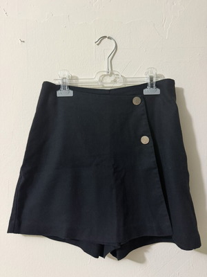 Sinsay skirt shorts, black, XS