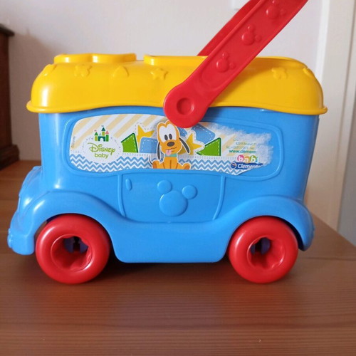 Mickey Mouse car with 9 blocks used