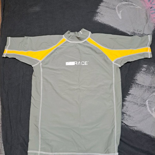 LALIZAS Rash Guard Short Sleeve Block Tech Pro SPF 50+ New