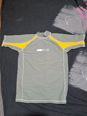 LALIZAS Rash Guard Short Sleeve Block Tech Pro SPF 50+ New