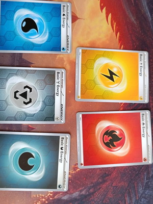 Pokemon Reverse Energy Lot like new
