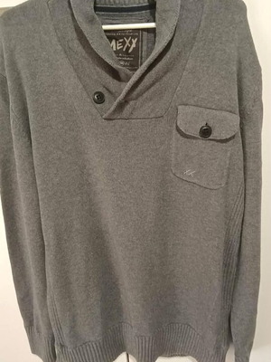 Mexx Spring Men's Sweater Size L Gray