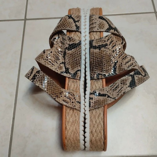 Animal Print Sandals I Love Sandals size 36 new, comfy summer style