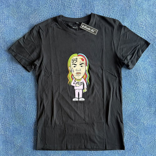 Mister Tee 6ix9ine T-shirt, black, size S