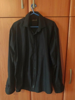 CND men's shirt black 3XL like new
