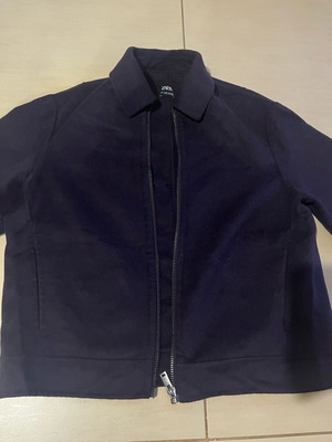 Zara men's outerwear like new, size M, blue and purple