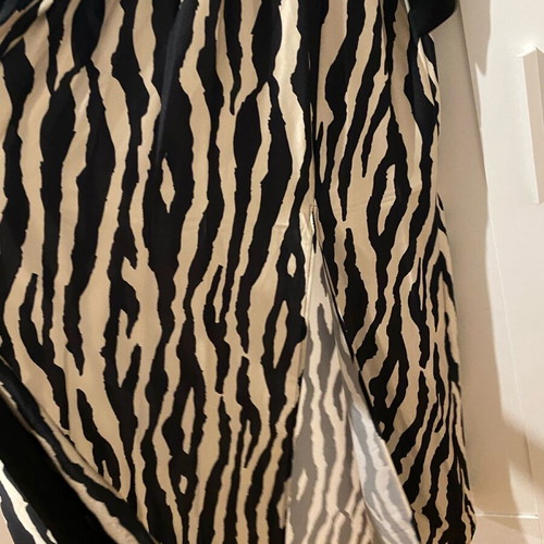 Formal dress satin new On Line black beige size M