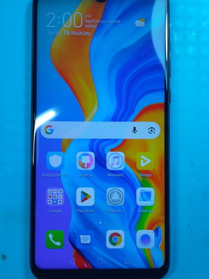 Huawei P30 lite 4/128 μεταχειρισμένο smartphone με Android 10 και NFC