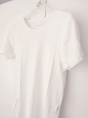 T-Shirt Tchibo άσπρο μέγεθος M μεταχειρισμένο, κοντομάνικο, 2 τεμάχια