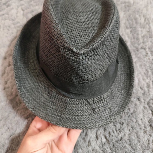Boy's hat new, size 52, dark gray