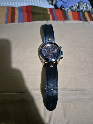 Daniel Klein men's watch used, blue