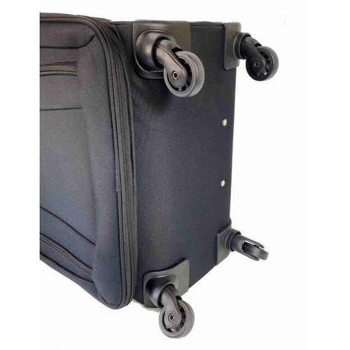 Diplomat set of 2 suitcases ZC444 with 4 wheels, large and cabin, new