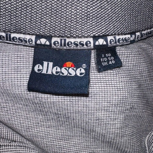 Ellesse polo shirt used, gray, size L