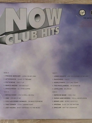Συλλεκτικό διπλό βινύλιο Now Club Hits 1993 ελληνική έκδοση ANT1 καινούργιο