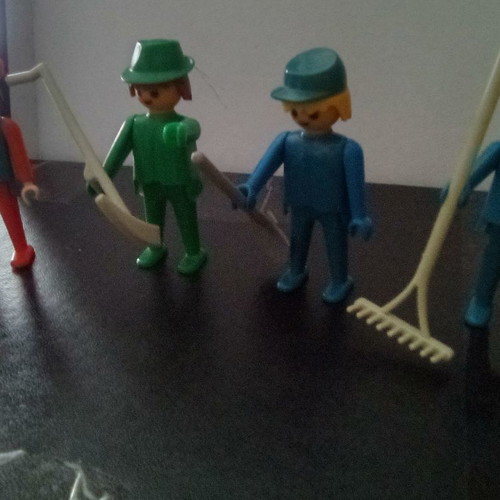 Playmobil used, 4 farmers