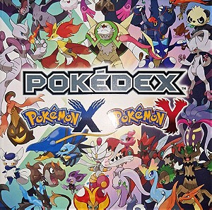 Pokemon XY Pokedex Official book. Σε εξαιρετική κατάσταση στα 25€ (όσα αγοράστηκε)!
