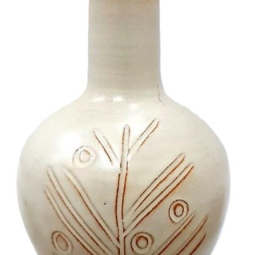 Bulgarian vintage ceramic rakia set like new, bottle and 6 cups