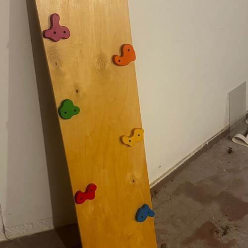 Children's Wooden Climbing Board accessory for Triangle like new