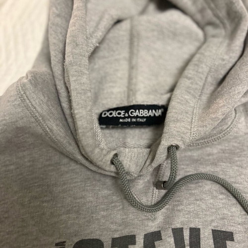Dolce & Gabbana collectible sweatshirt used, Steve Mcqueen, gray, size 50