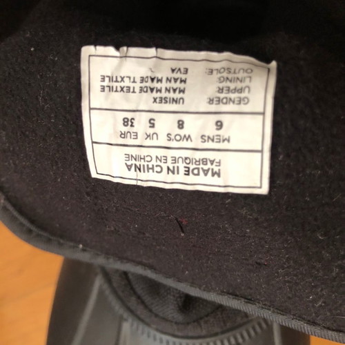 Jimmy Native boots used, waterproof, size 38, black
