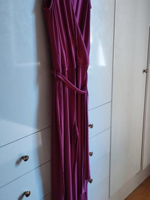 Lola jumpsuit pink like new, elastic viscose fabric