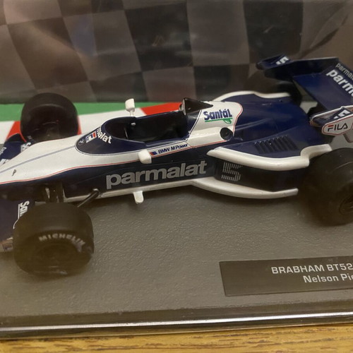 Brabham BT52B-1983 collectible model car like new with box