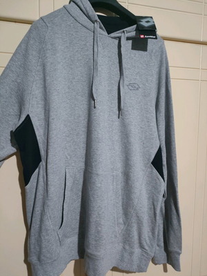 Lotto Sweat Gary Ft Hd Mel.Dk Grey ολοκαίνουριο μέγεθος XXXL
