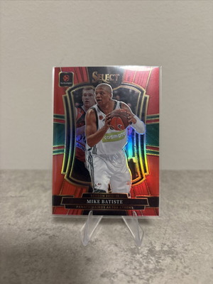 Mike Batiste 2025-26 Panini Select EuroLeague Red /199 Premier Level card