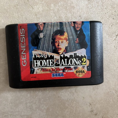 Home Alone 2 Sega Genesis game