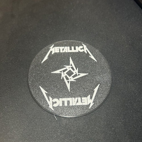 Metallica coasters set of 3 new