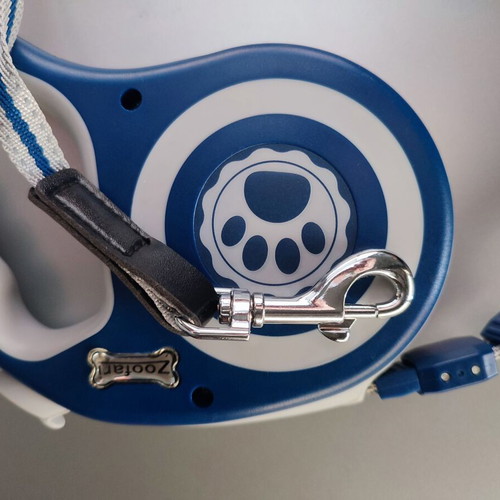 Flexi Retractable Leash New Comfort S White-Blue 5m up to 15kg New