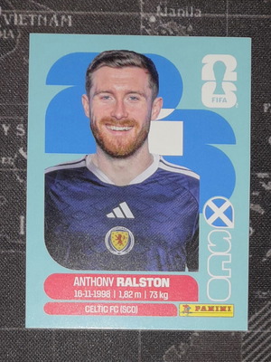 Panini Fifa World Cup 2026 Anthony Ralston collectible sticker new