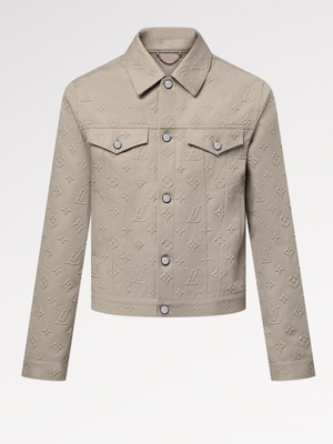 Louis Vuitton Denim Jacket καινούργιο, μπεζ, Άνοιξη-Καλοκαίρι 2026