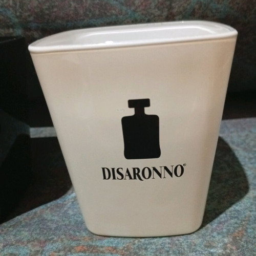 Disaronno Square Glasses Set of 2 Like New