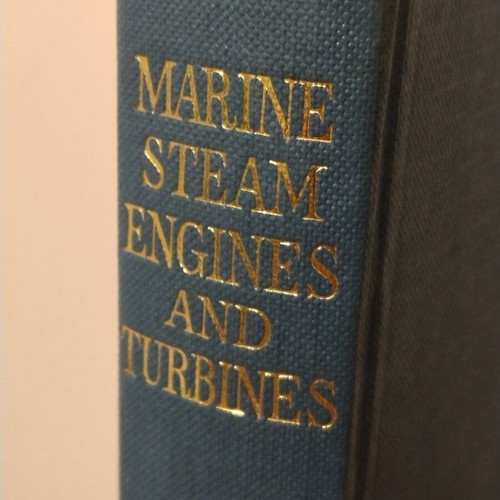 Marine Steam Engines and Turbines Technical Book like new, English