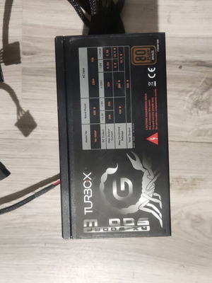 Turbo-X RX-500AF 500W 80 PLUS Bronze τροφοδοτικό