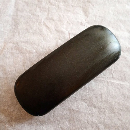Glasses cases used, black and brown