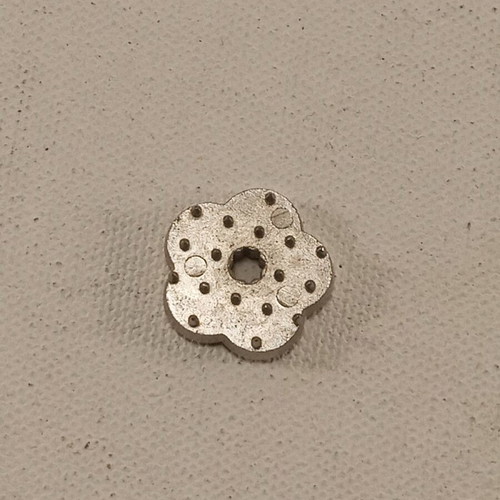 Metal base for incense sticks or cones used
