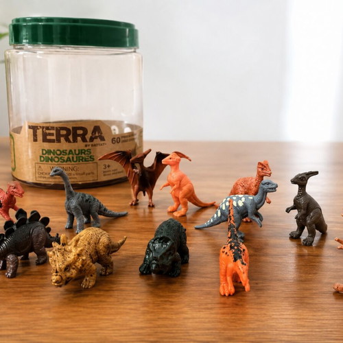 Terra by Battat set of 60 dinosaur figures